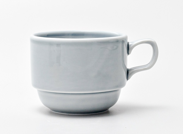Чашка чайная Акварель (светло-серый) Браво