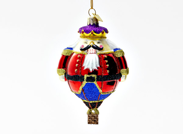 Елочная игрушка Воздушный шар - Щелкунчик