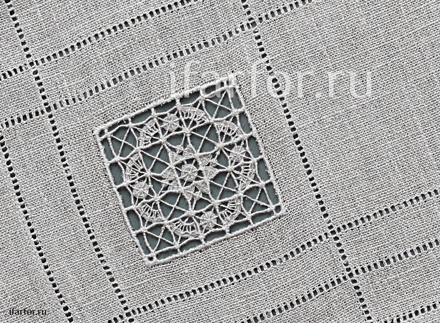 Крестецкая строчка Чайный набор Новогодняя звезда 75*40/30*30