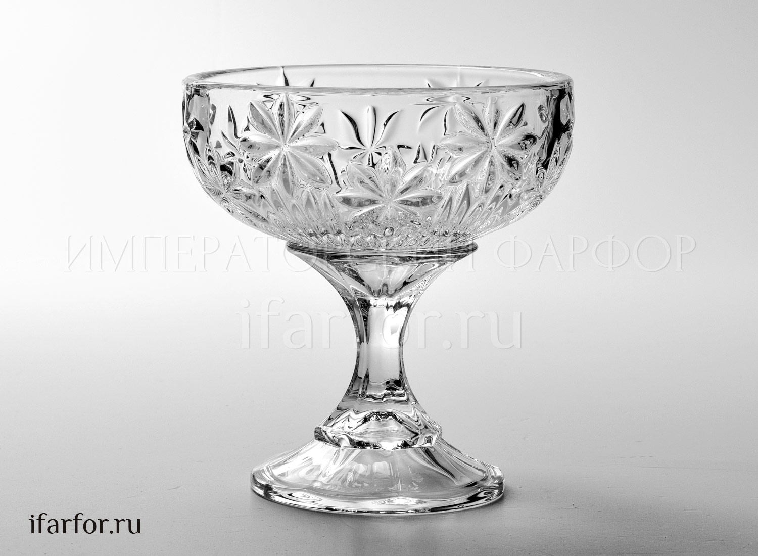 Конфетница 15см Crystalite Bohemia Perseus-nova 2 сорт