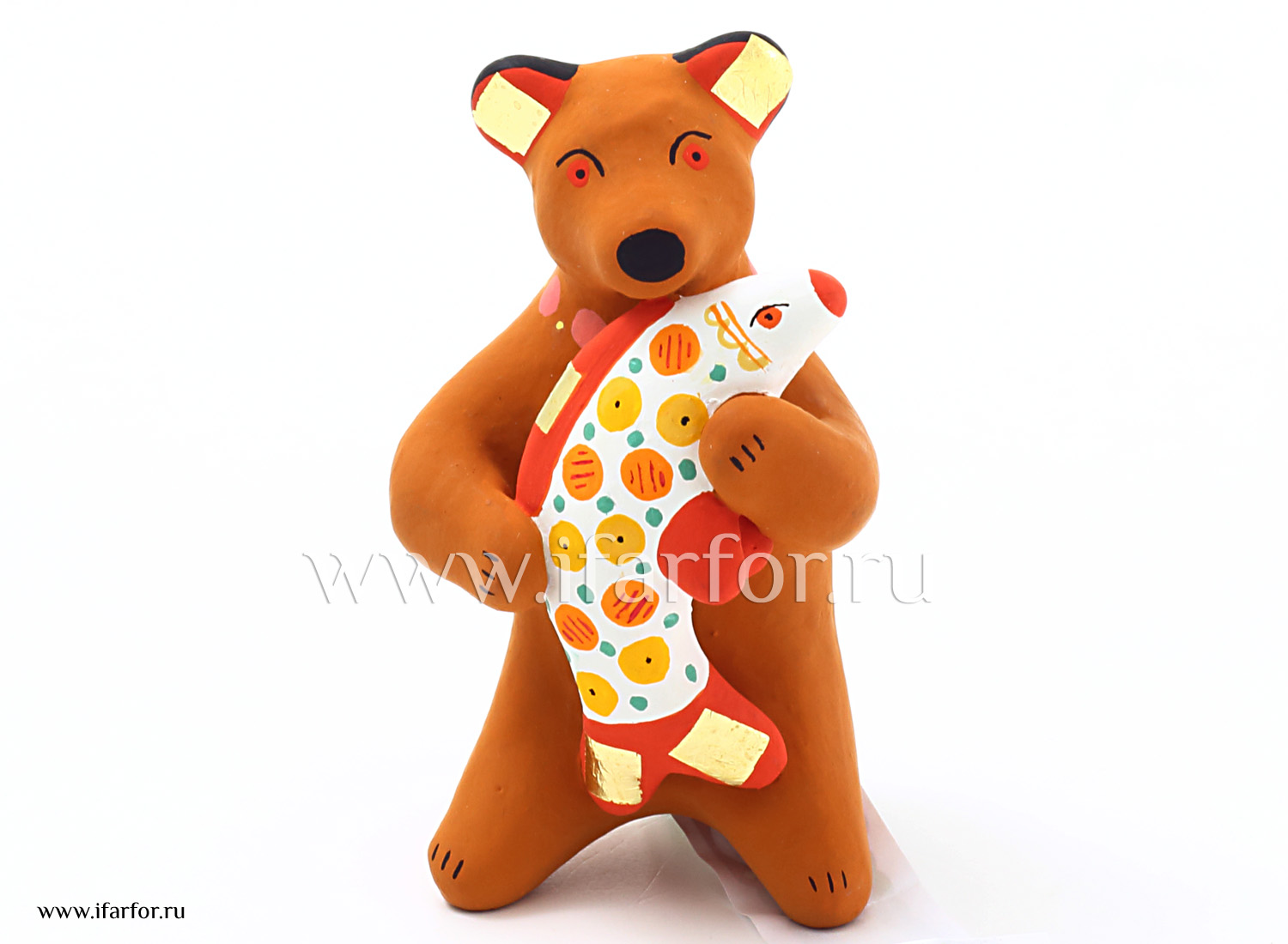 Дымковская игрушка Медведь