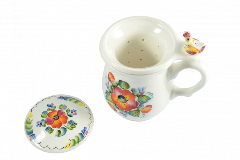 Кружка «Беседа (вар. курочка)» Керамика. 480 мл.