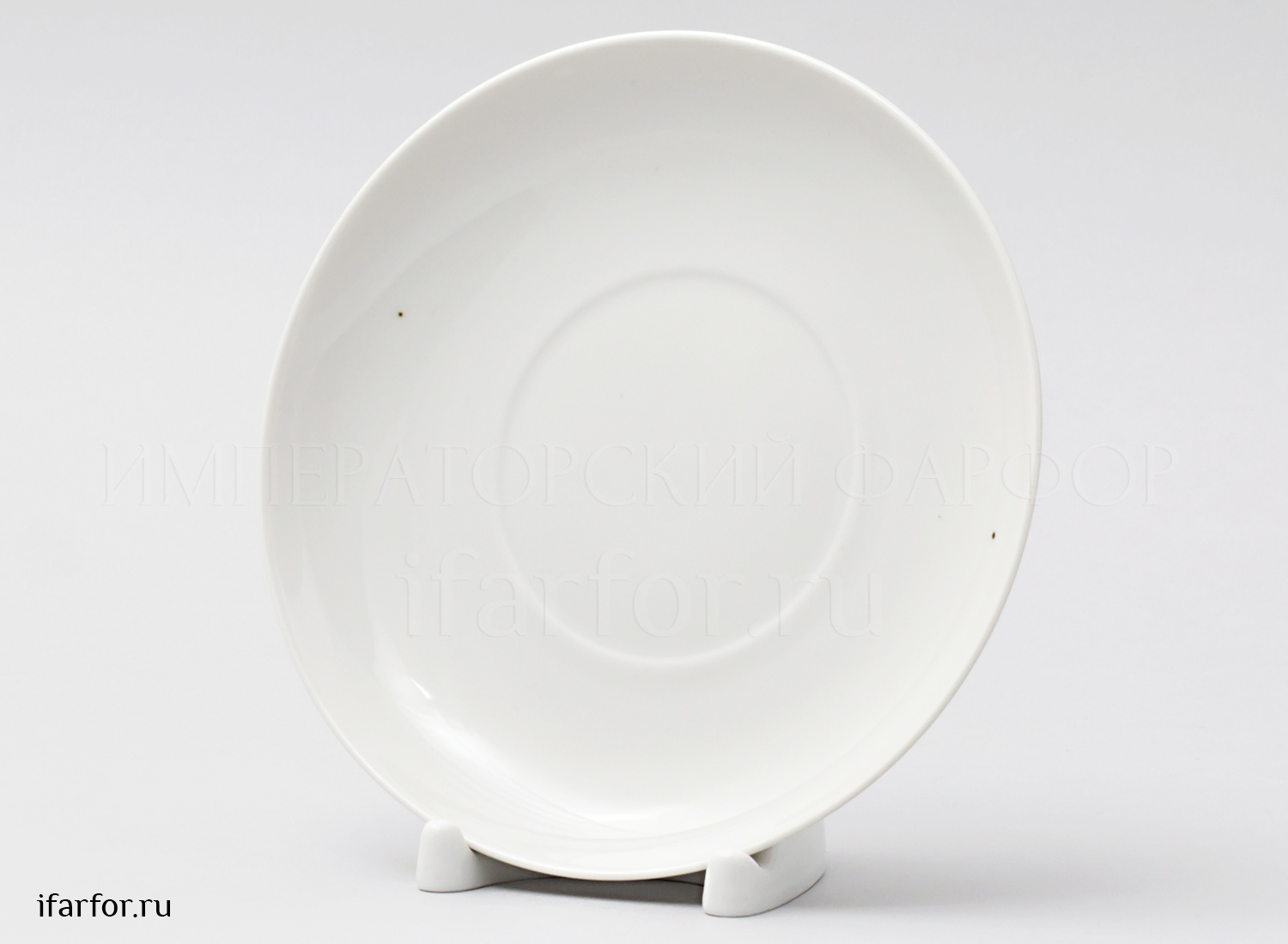 Блюдце Ленинградский Белый н/к