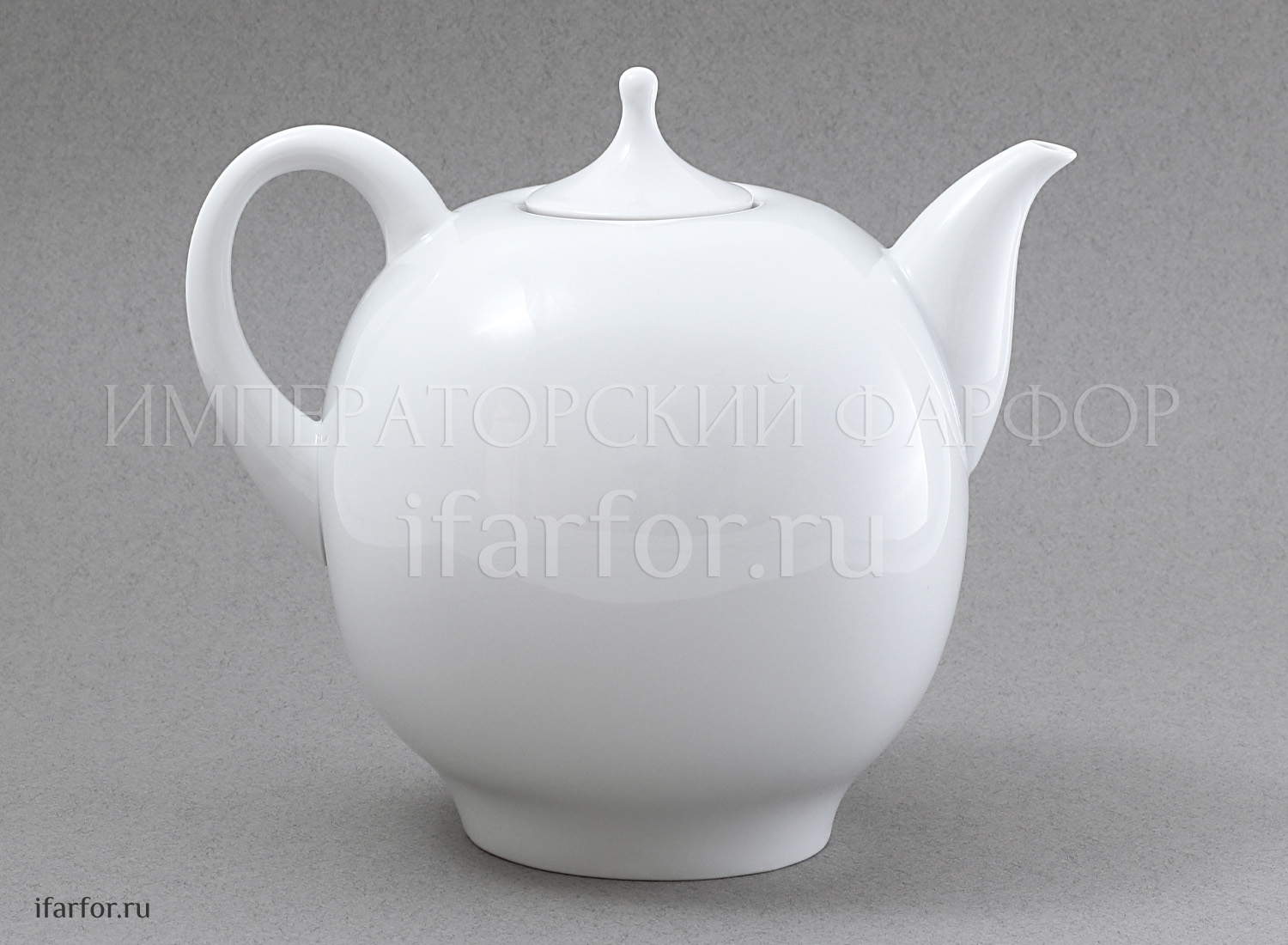 Чайник доливной Новгородский Белый н/к