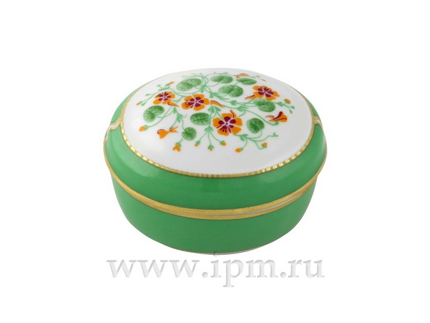 Туалетная коробочка Овальная Настурция