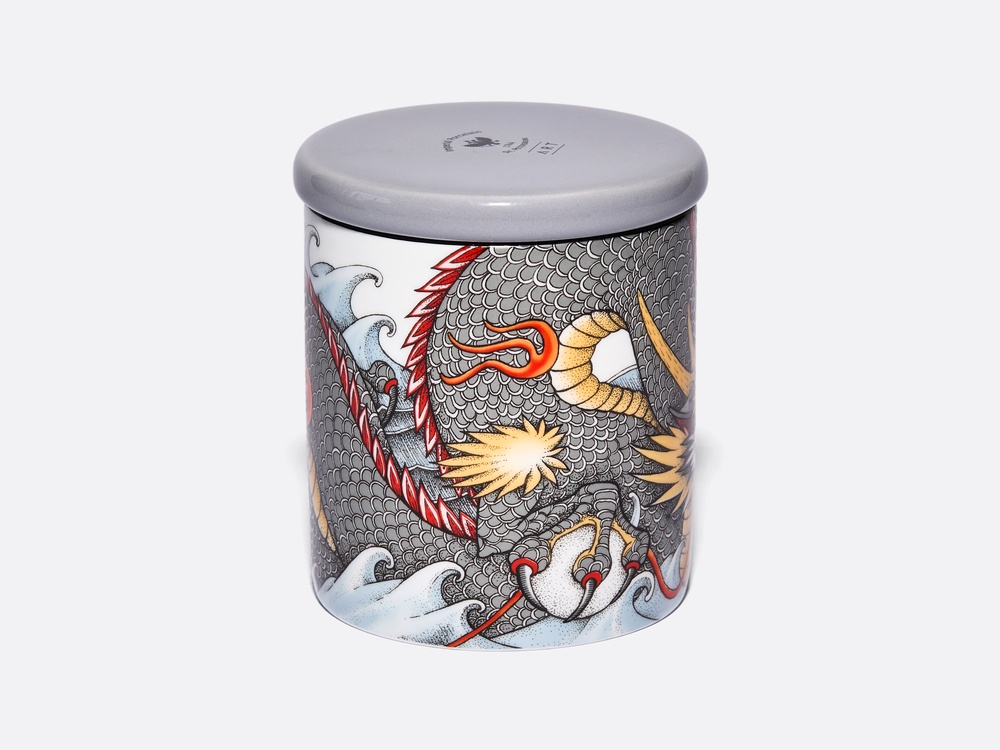 Подарочный набор «Tattoo Dragon (Татуировка Дракон) аромат Аква» Толстостенный костяной фарфор