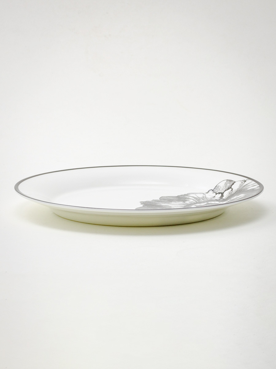 Тарелка плоская «Волшебный сад I» Костяной фарфор. 200 мм.