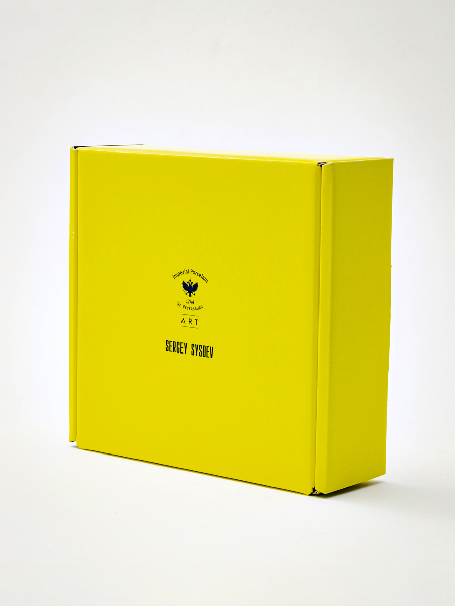 Салатник «Волшебный сад XI» Форма: Юлиана. Костяной фарфор. 156 мм.