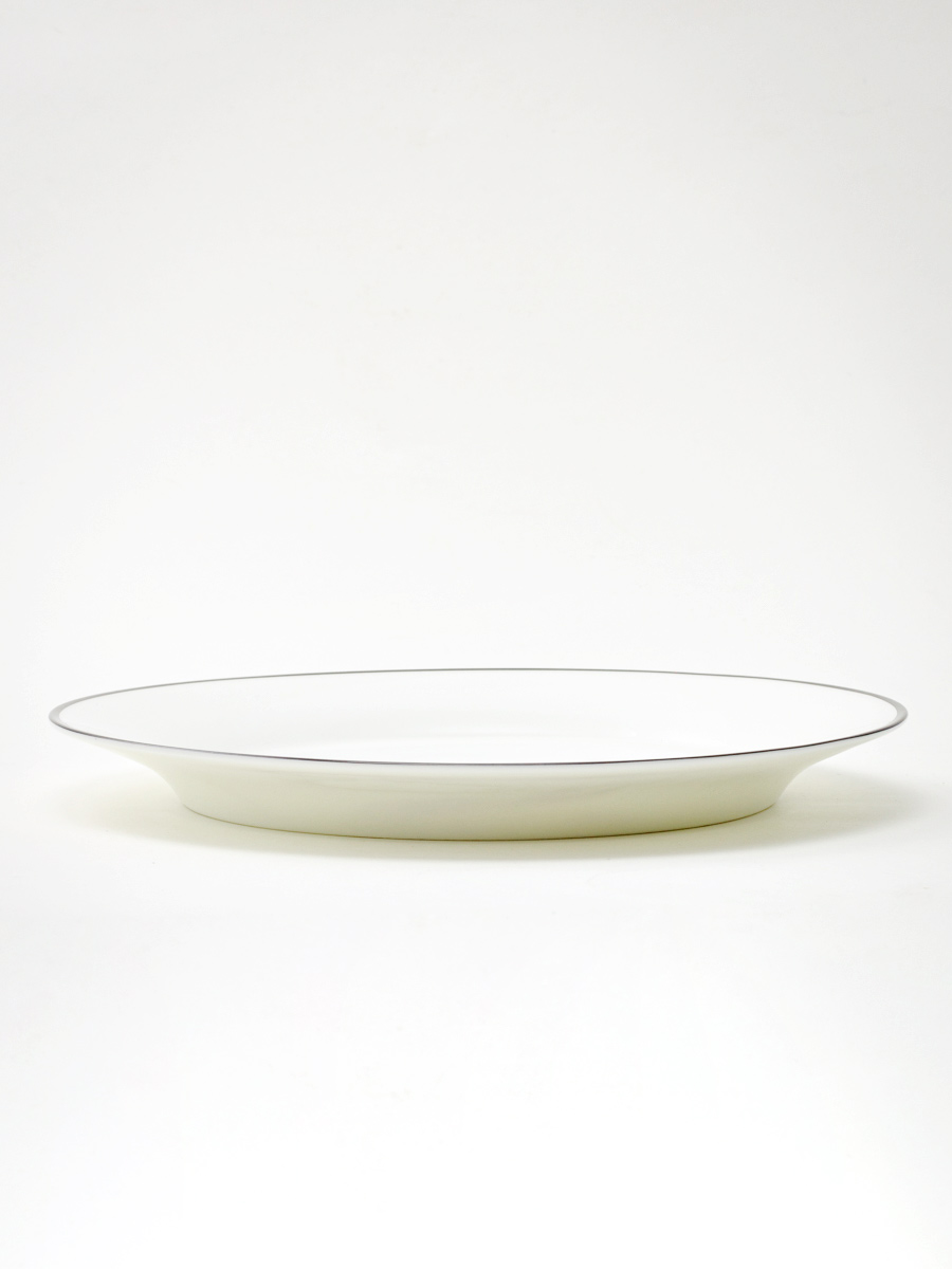 Тарелка плоская «Волшебный сад IX» Костяной фарфор. 260 мм.