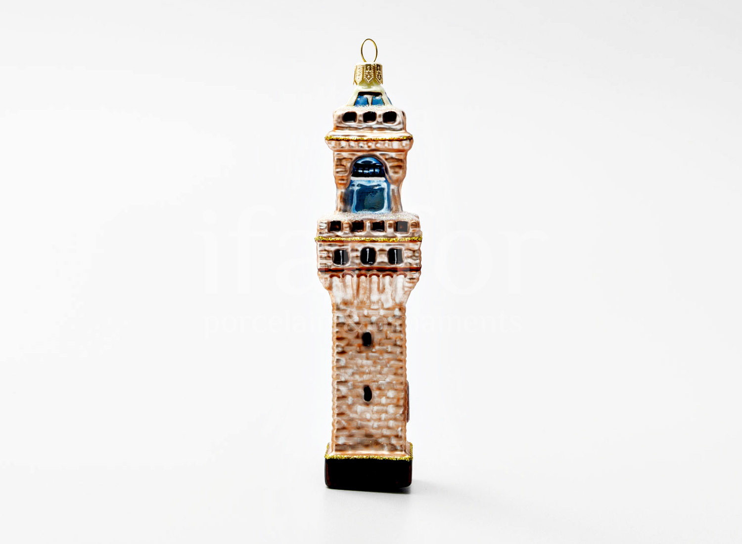 Елочная игрушка «Башня Palazzo Vecchio»
