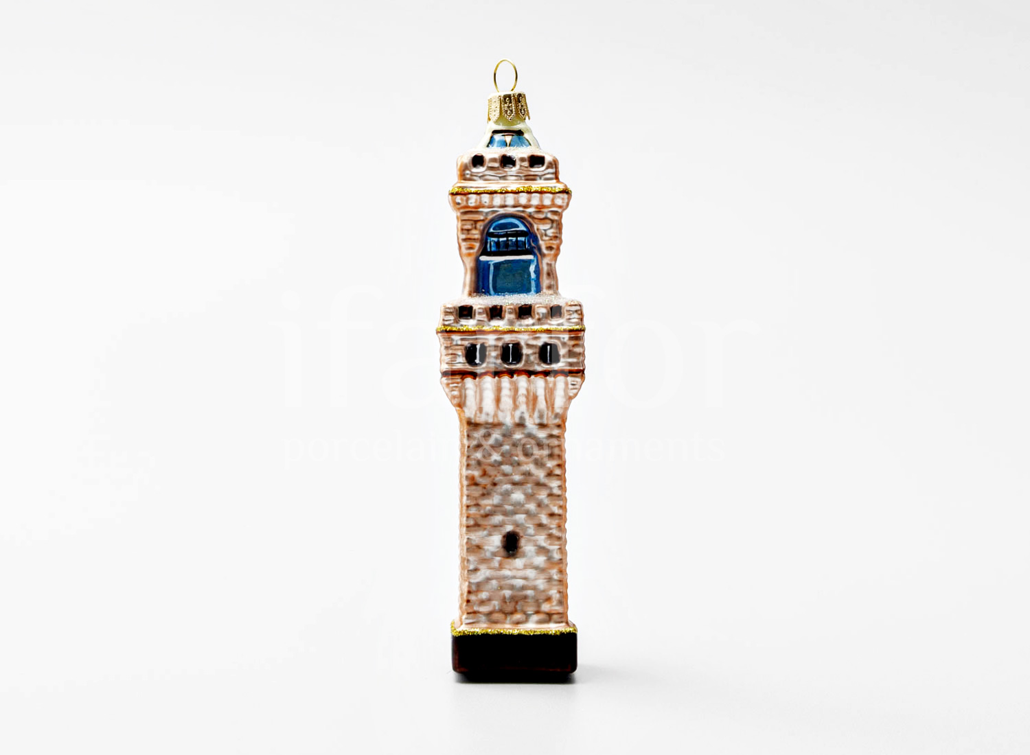 Елочная игрушка «Башня Palazzo Vecchio»