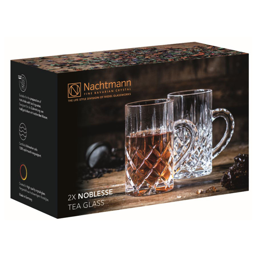 Набор кружек «Прозрачный» Форма: Hot Beverages. Хрусталь