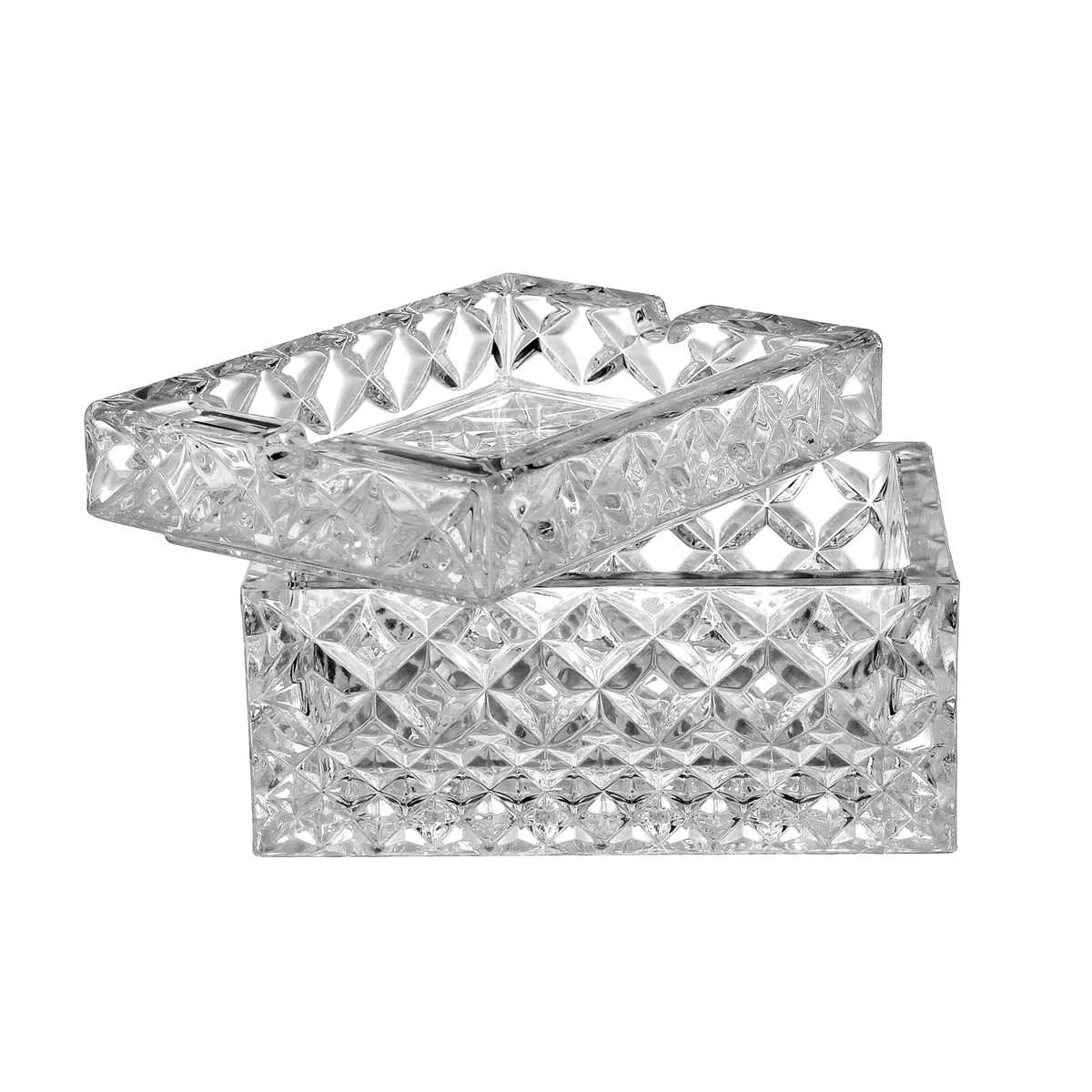 Доза «Прозрачный» Форма: Diamond. Стекло. 120 мм.