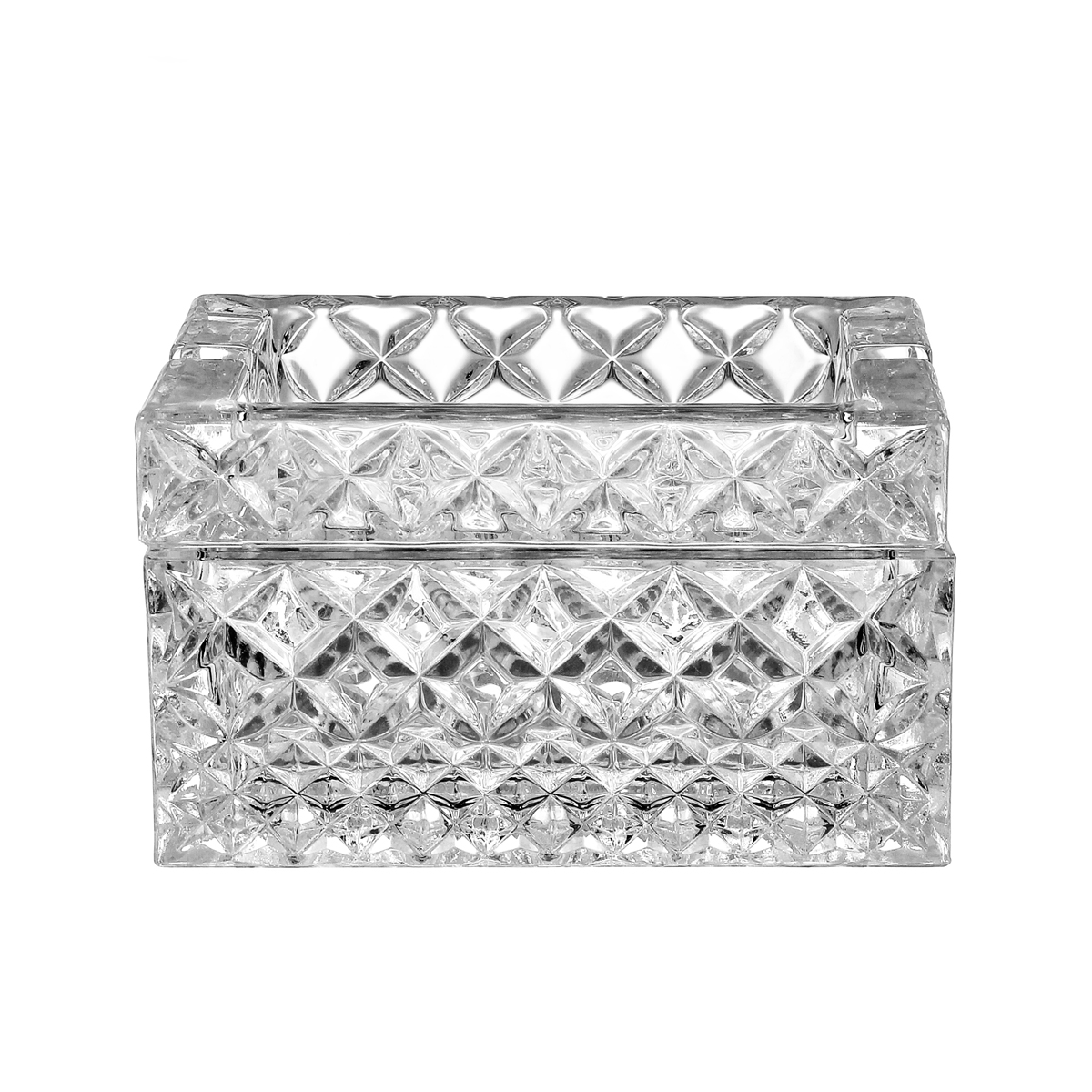 Доза «Прозрачный» Форма: Diamond. Стекло. 120 мм.