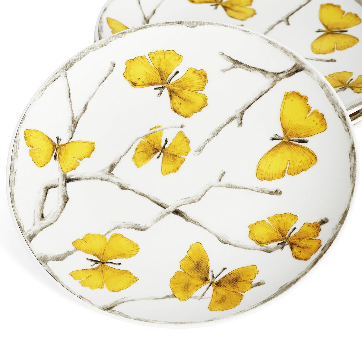 Набор тарелок «Butterfly Ginkgo» Фарфор. 150 x 13 мм.
