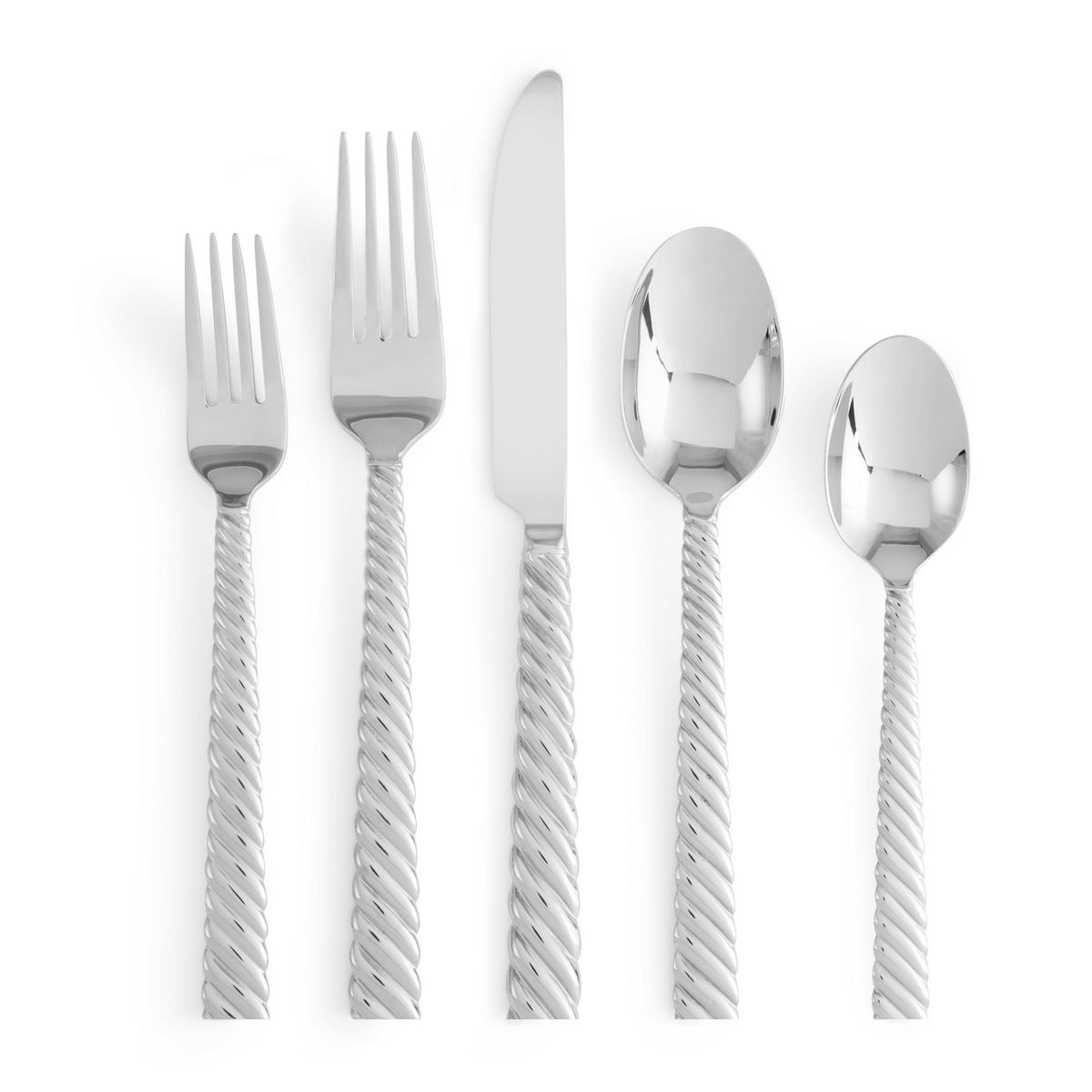 Набор столовых предметов «Twist» Нержавеющая сталь