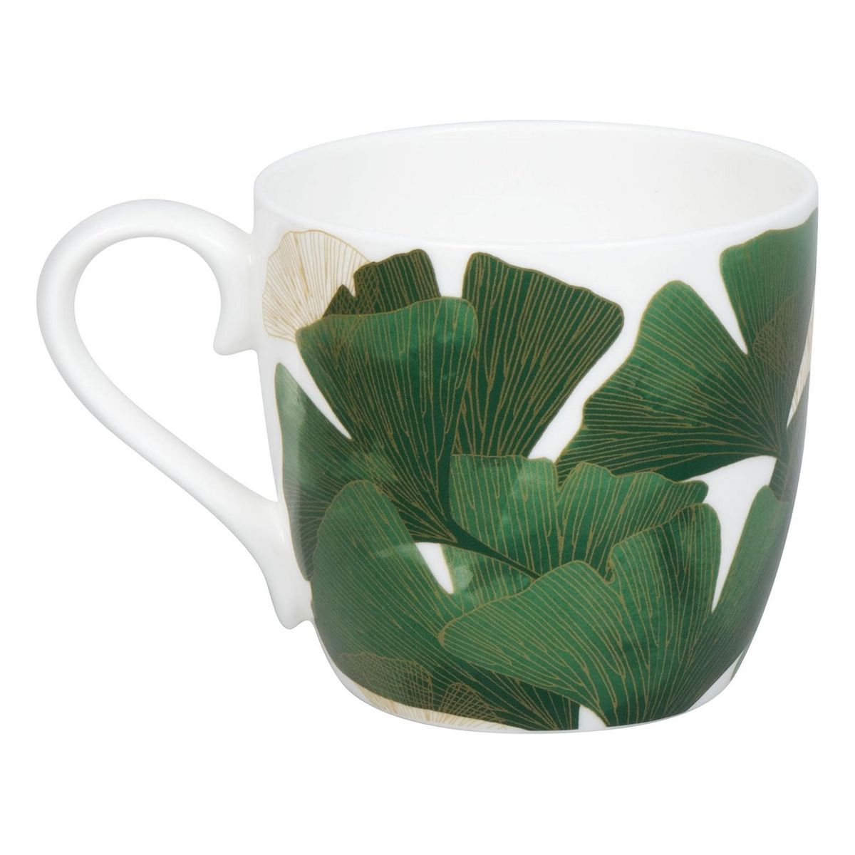 Кружка «Ginkgo» Костяной фарфор. 425 мл.