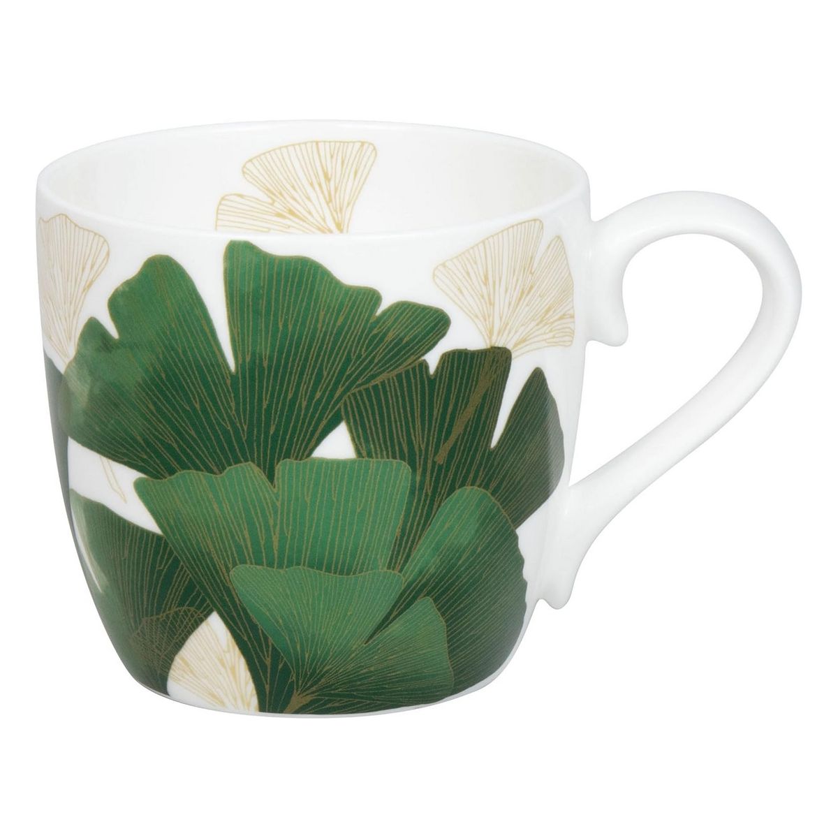 Кружка «Ginkgo» Костяной фарфор. 425 мл.