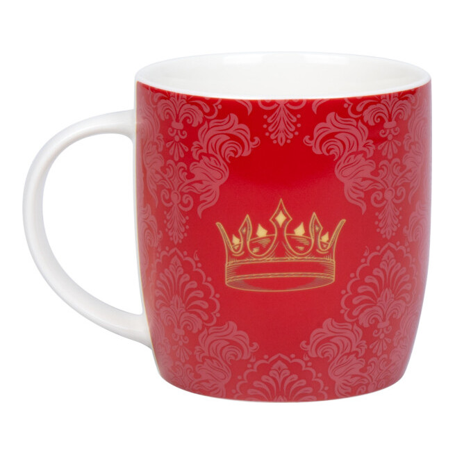 Кружка «Royal Family Queen of Hearts» Костяной фарфор. 400 мл.
