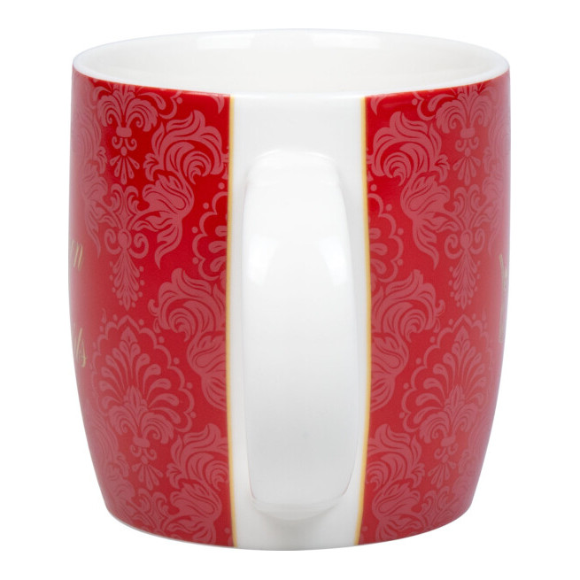 Кружка «Royal Family Queen of Hearts» Костяной фарфор. 400 мл.