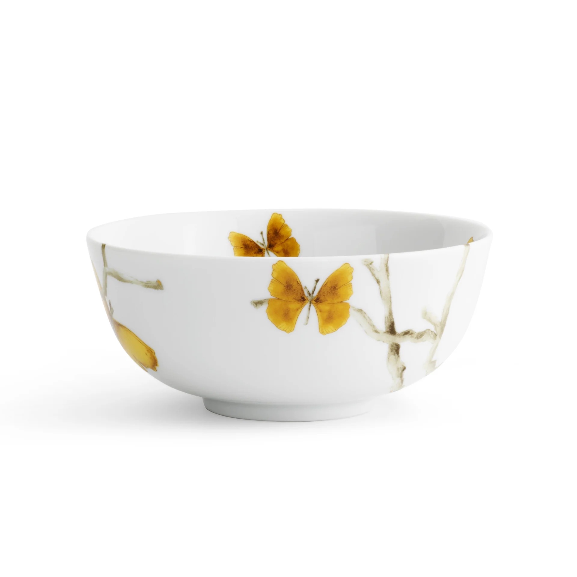 Салатник «Butterfly Ginkgo» Фарфор. 140 x 25 мм.
