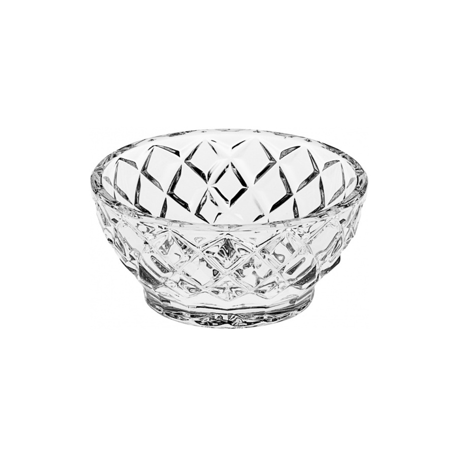 Ваза для конфет «Прозрачный» Форма: Diamond Сlassic. Стекло. 96 мм.