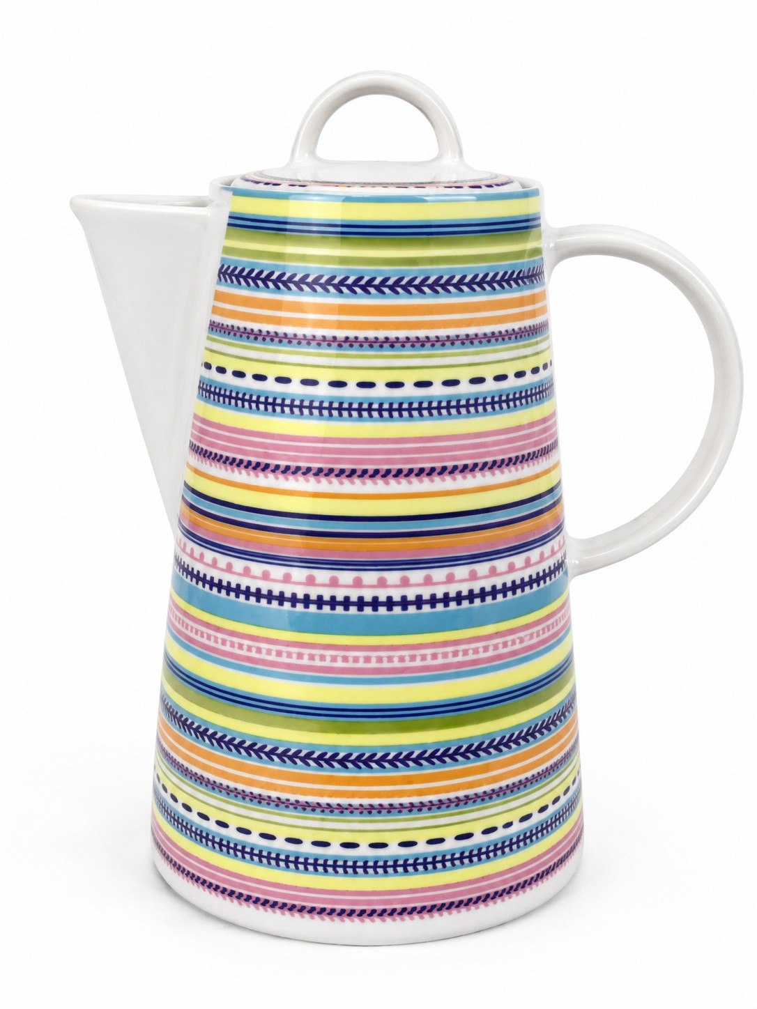 Кофейник «Радужное настроение» Форма: Tom. Фарфор. 1200 мл.