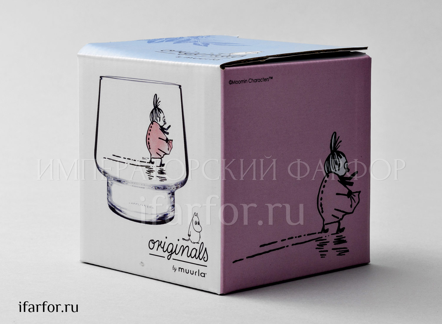 Подсвечник «Arabia MOOMIN» Форма: Arabia MOOMIN. Стекло. 80 мм.