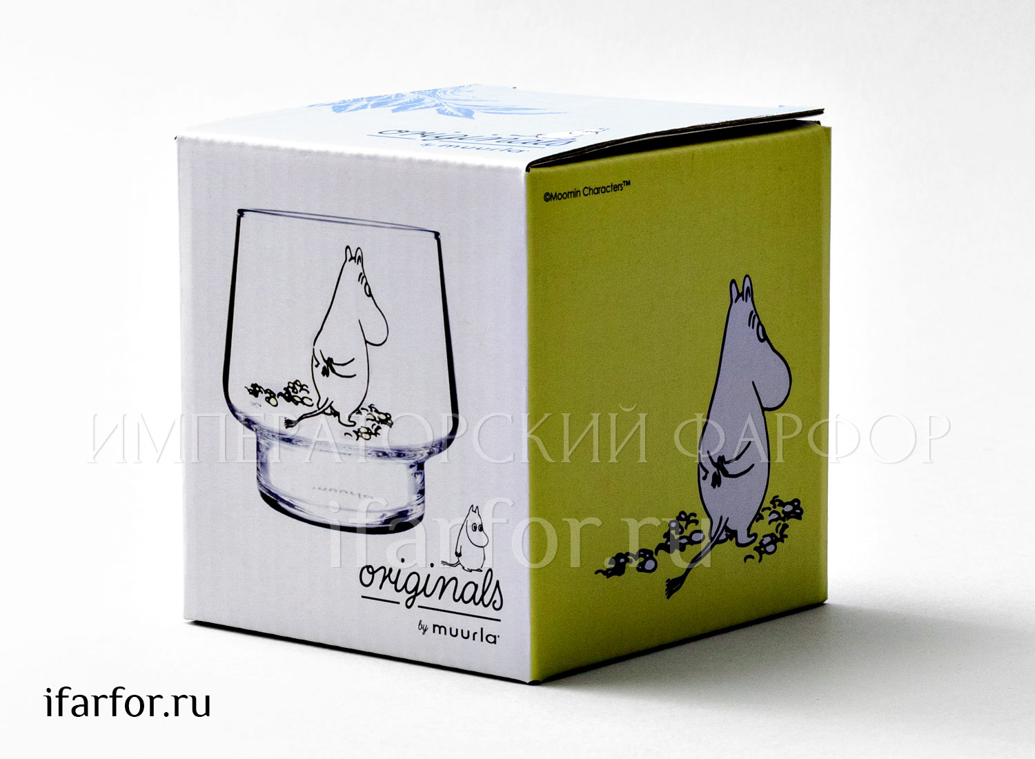 Подсвечник «Arabia MOOMIN» Форма: Arabia MOOMIN. Стекло. 80 мм.