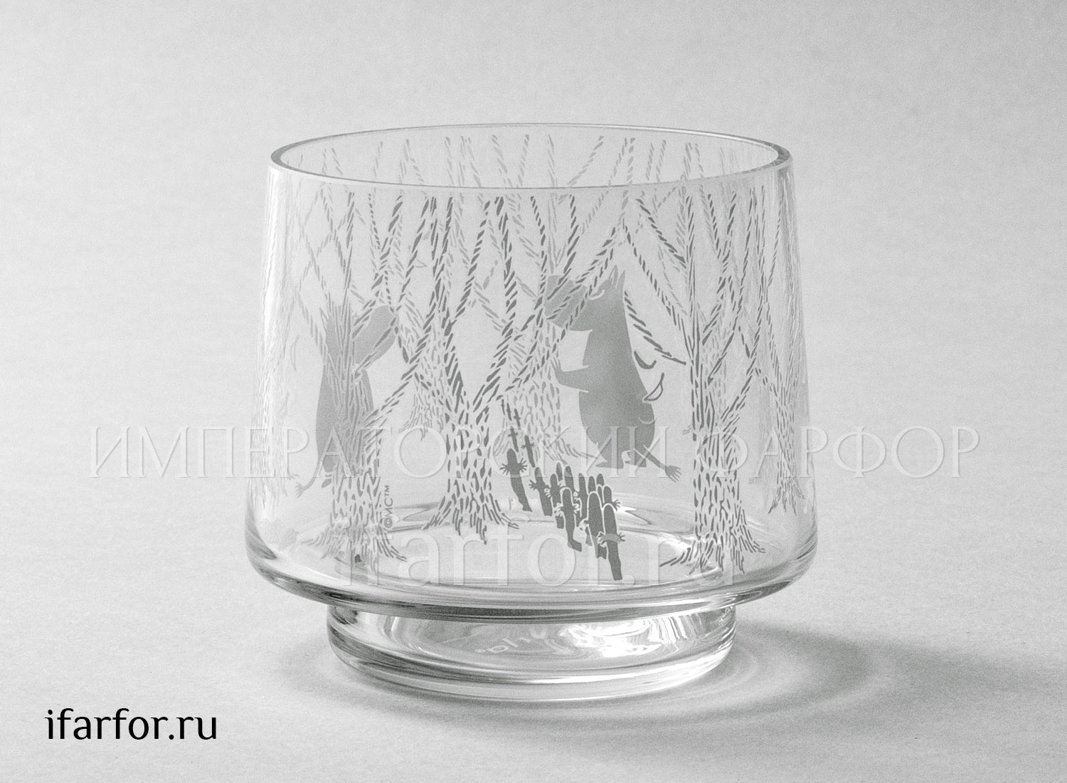 Подсвечник 80мм Moomin Originals В лесу Arabia MOOMIN