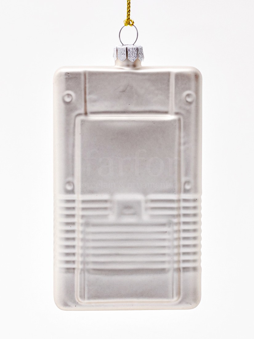 Елочная игрушка «Тетрис» Стекло. 65 x 125 мм.