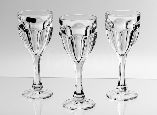 Goblets set for wine Transparent 6/6 Safari