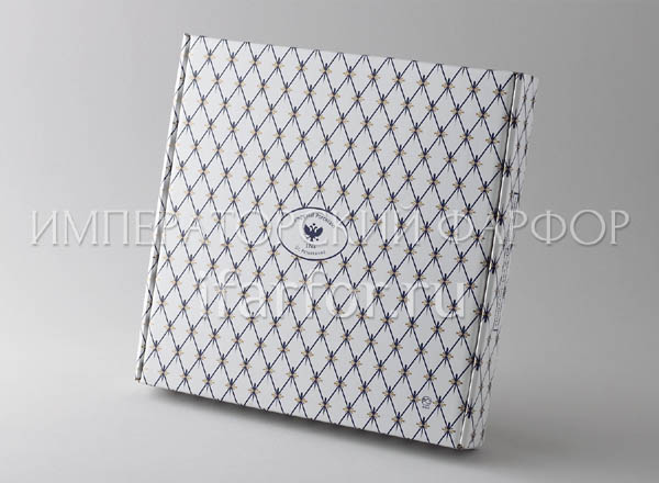 Gift wrapping for a wall plate 210 mm Cobalt net Box