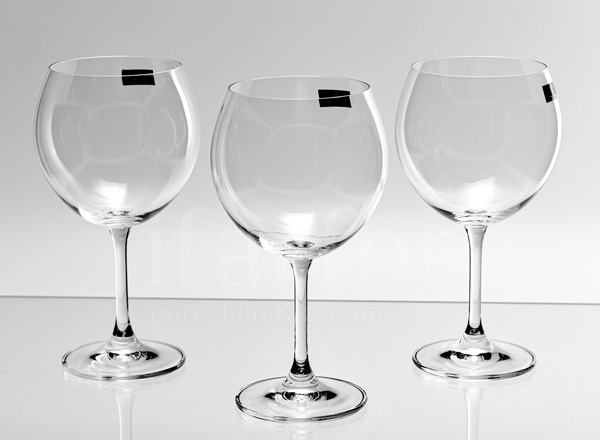 Goblets set for wine Silvia Klara 6/6 Crystalite Bohemia