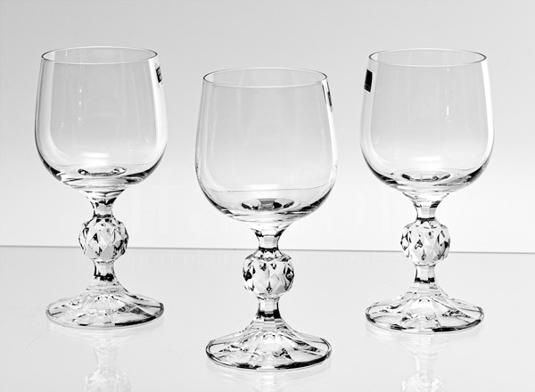 Goblets set for wine Transparent 6/6 KLAUDIESTERNA