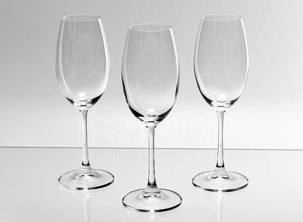 Goblets set for wine Milvus Barbara 6/6 Crystalite Bohemia