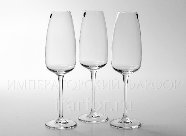 Goblets set for champagne Transparent 6/6 ALIZEE