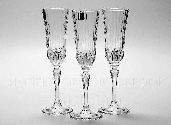 Goblets set for champagne Adagio 6/6 