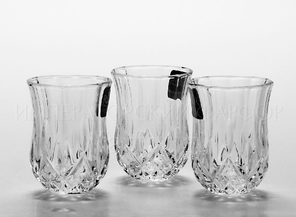Set of wine glasses for vodka Opera 6/6 