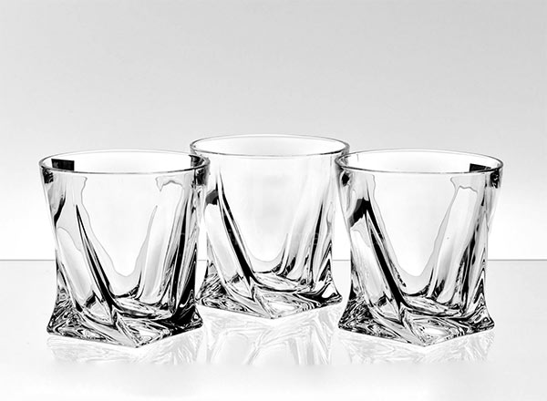Набор стаканов для виски Quadro 6/6 Crystalite Bohemia