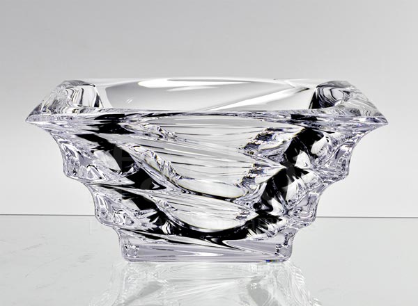 Candy Vase footed Casablanca Crystalite Bohemia