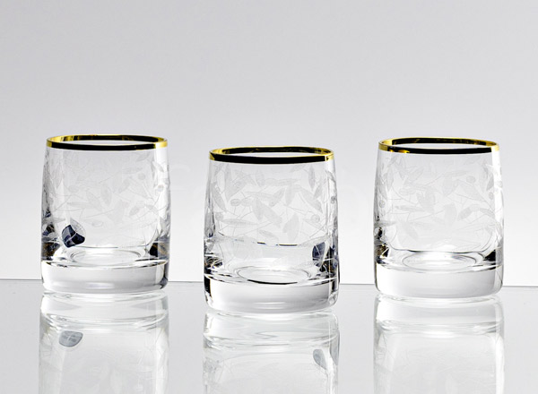 Set of wine glasses for vodka Crystal V-D 6/6 Ideal