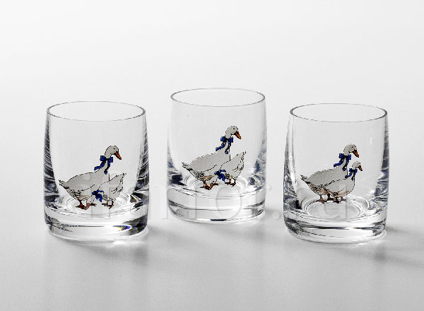 Set of wine glasses for vodka Geese 6/6 AS Crystal