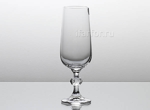 Goblets set for champagne Transparent 6/6 KLAUDIESTERNA