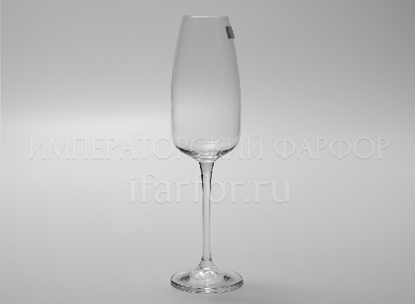 Tall glass for champagne Transparent ALIZEE