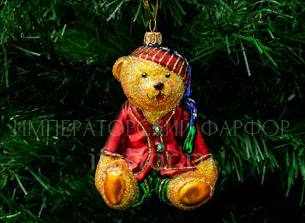 Christmas tree toy Teddy bear