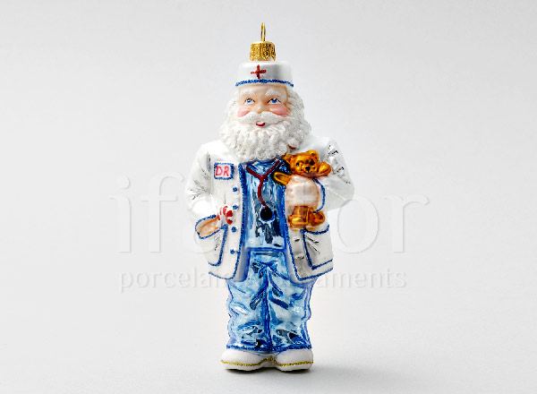 Christmas tree toy Santa Claus Doctor