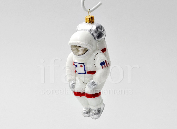 Елочная игрушка Космонавт Major Tom