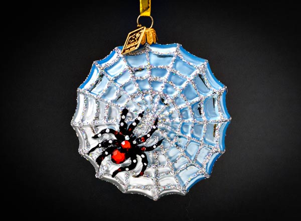 Елочная игрушка Паутина