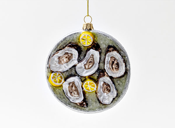 Christmas tree toy Platter of Oysters